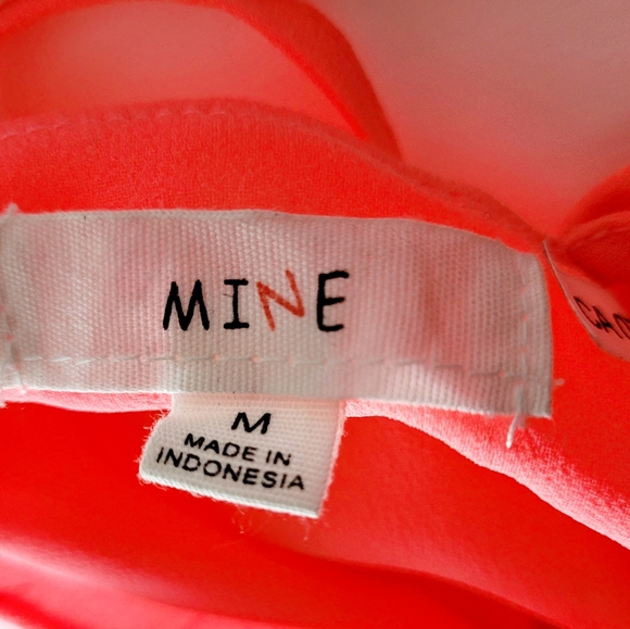 Pink strappy  top medium - Picture 3 of 3